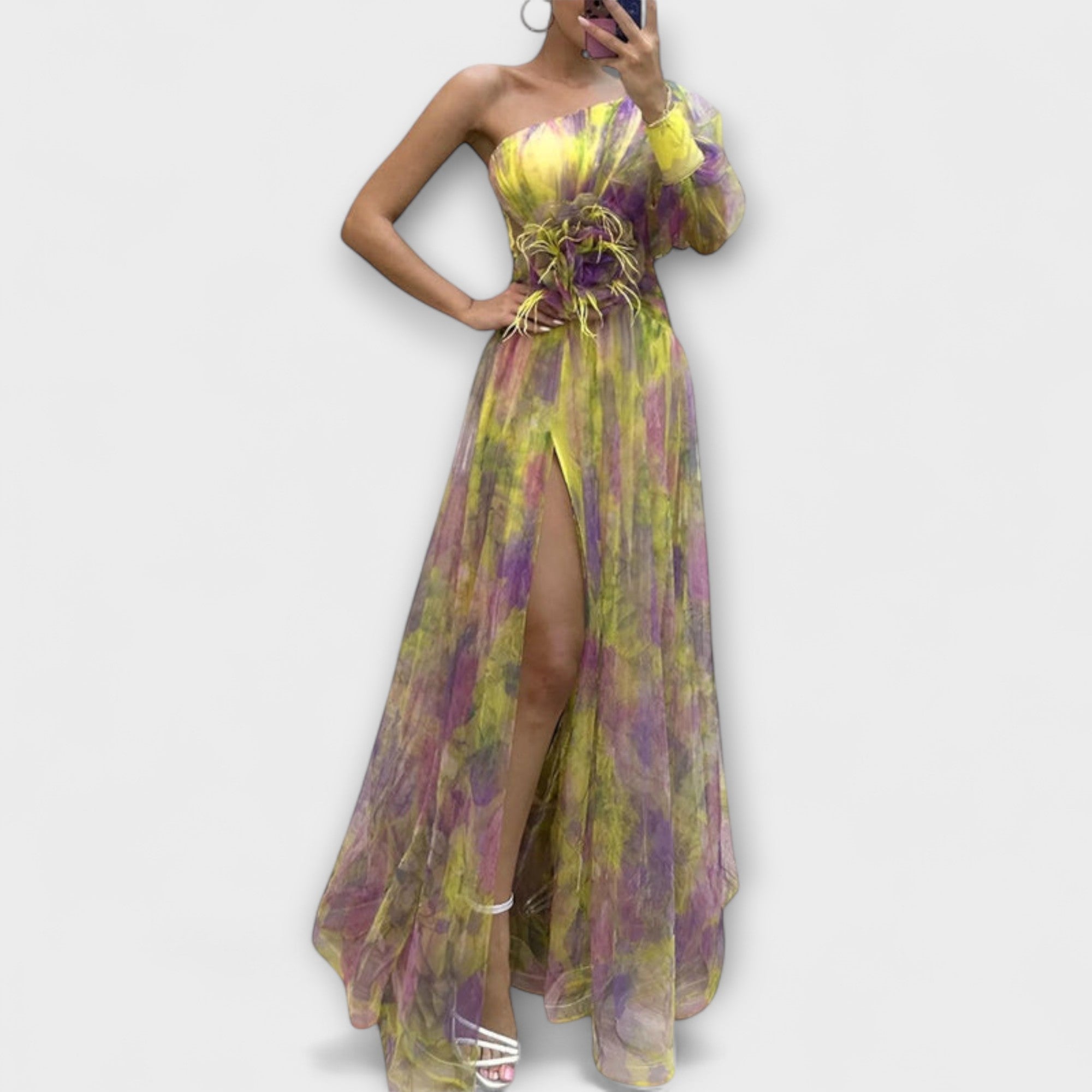 Minna – Asymmetrical Amelie Maxi Dress