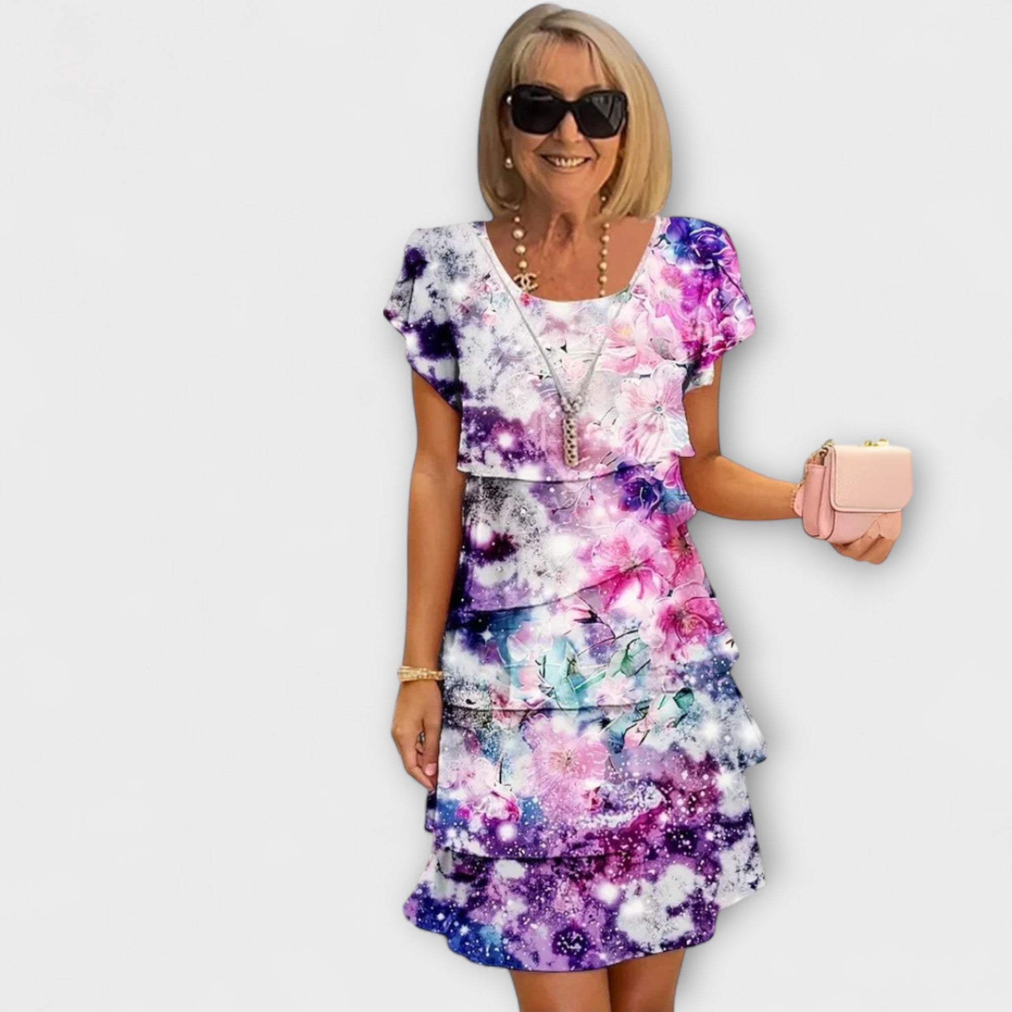 Lillian - Floral Elegance Dress