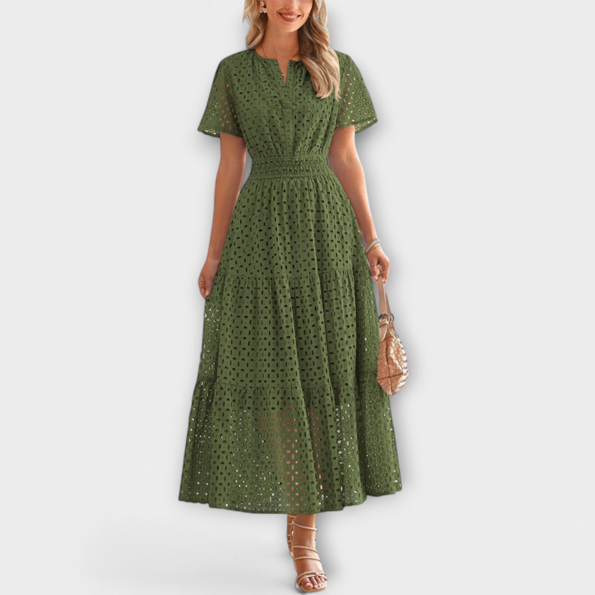 Linette - Elegant Lace Summer Dress