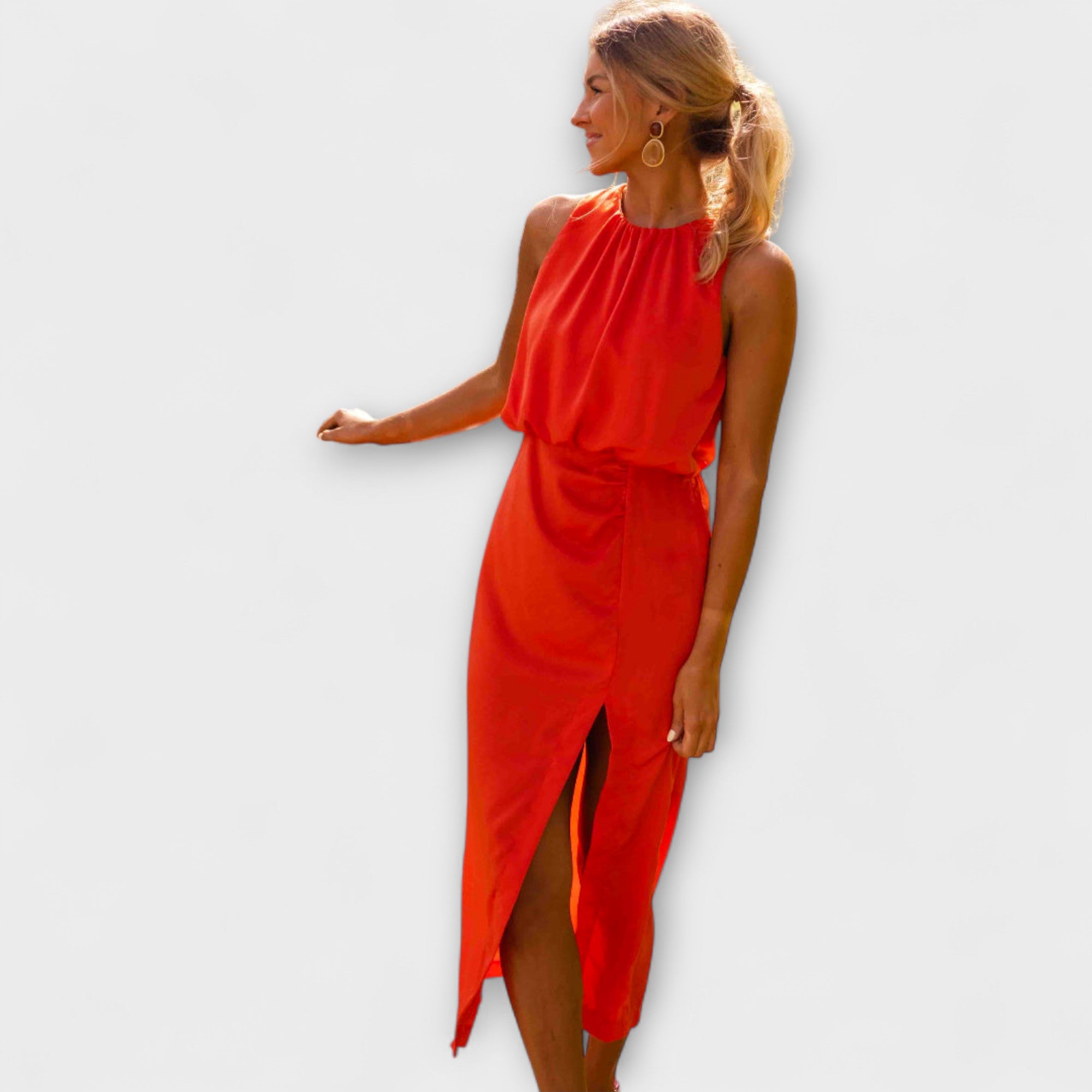 Liene - Elegant Midi Dress