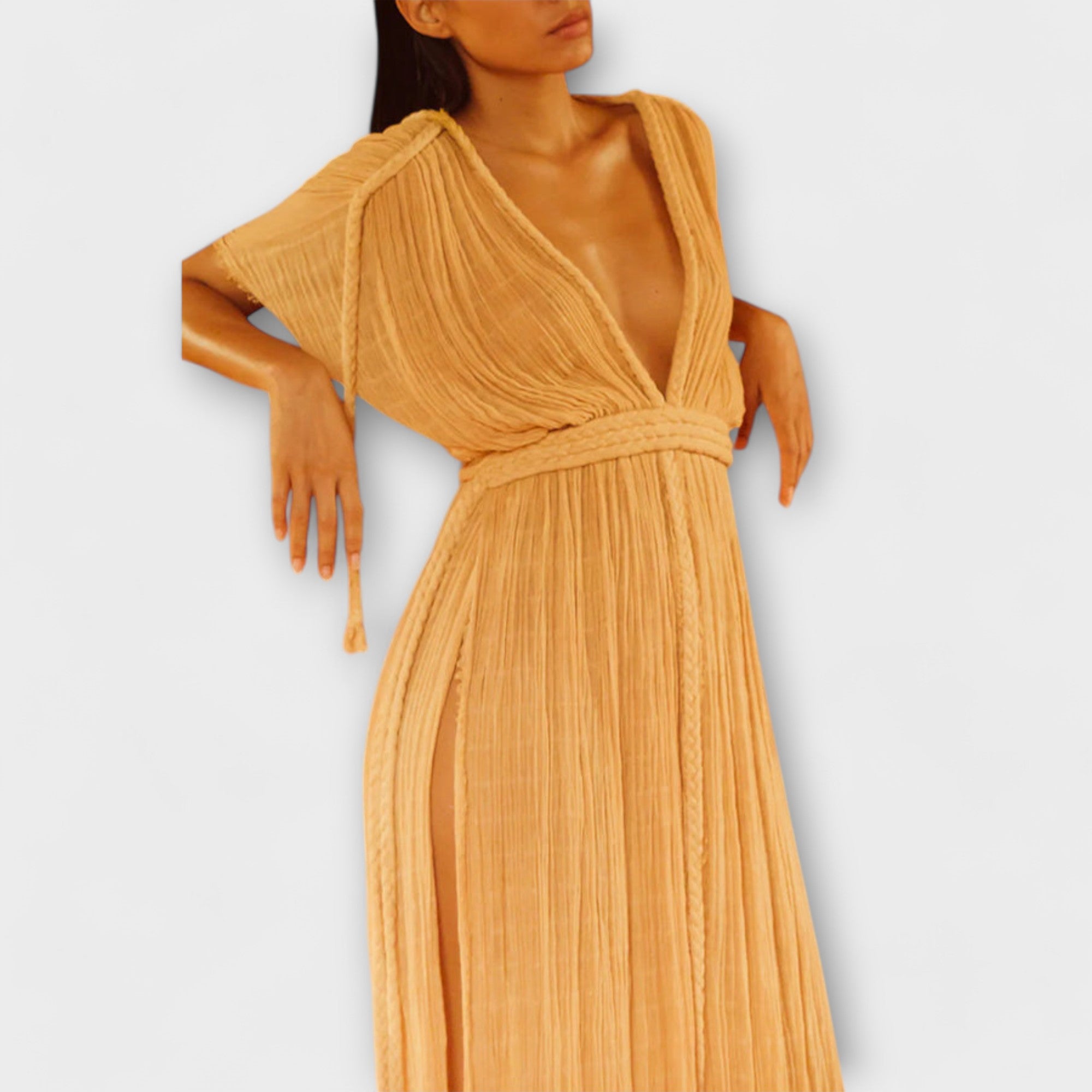 Greek-Style Maxi Dress