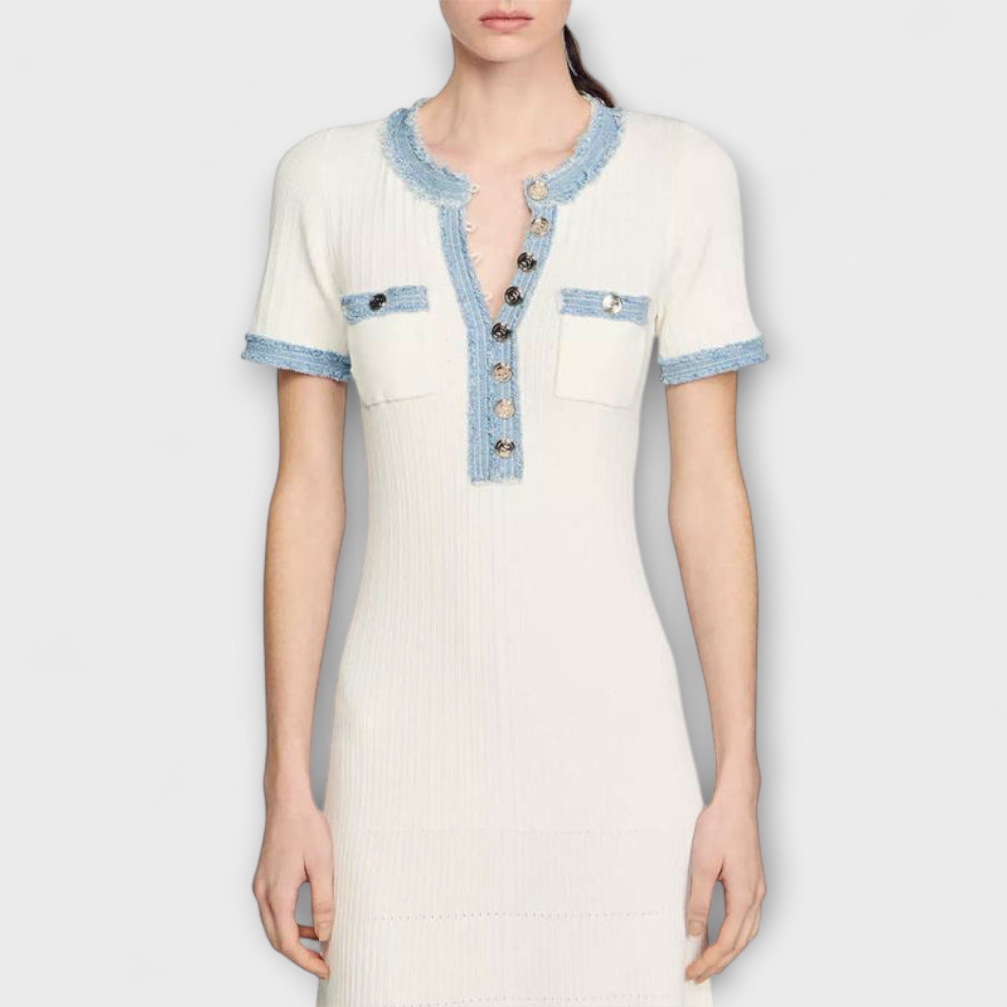 Alecia - Structured Maxi Dress