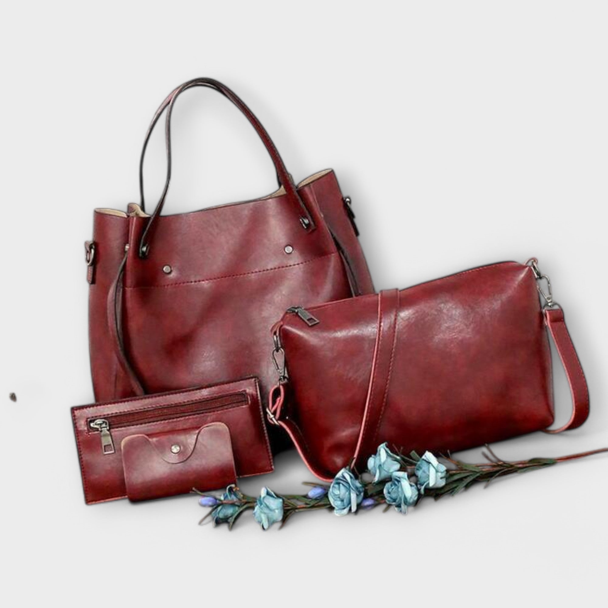 Aurellia. - 4-Piece Vintage Bag Set