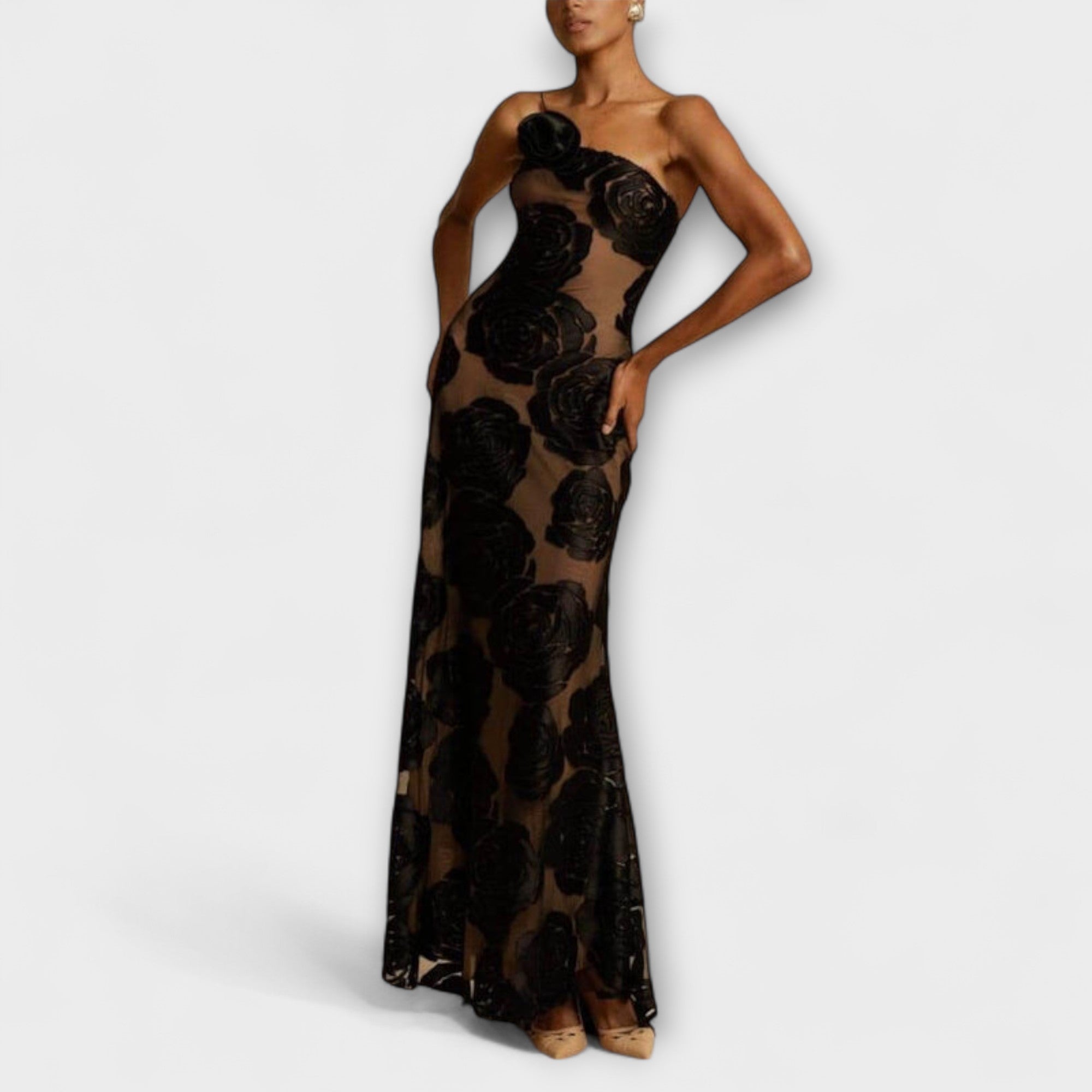 Sara - Floral Maxi Dress