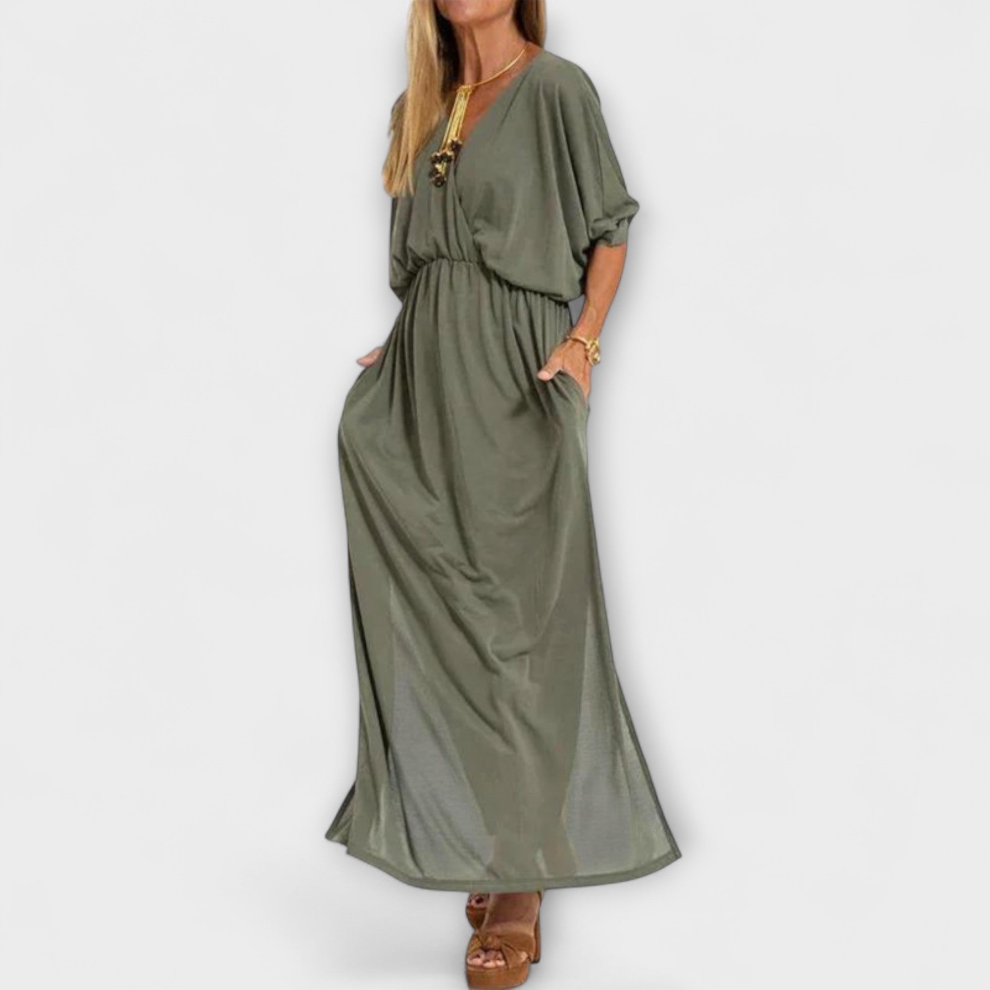 Lani - Retro Maxi Dress