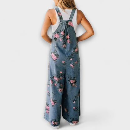 Mirona - Relaxed Fit Denim Overalls