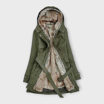 Mikash - Cozy, Fur-Lined Coat