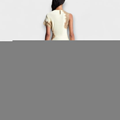 Margaret - Maxi Dress with Satin and Lace Accents