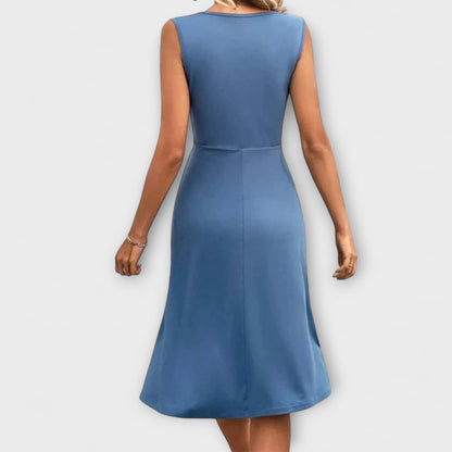 Lina - Summer Dress with Wrap Neckline