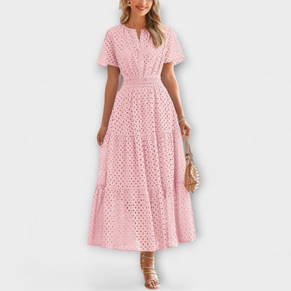 Linette - Elegant Lace Summer Dress