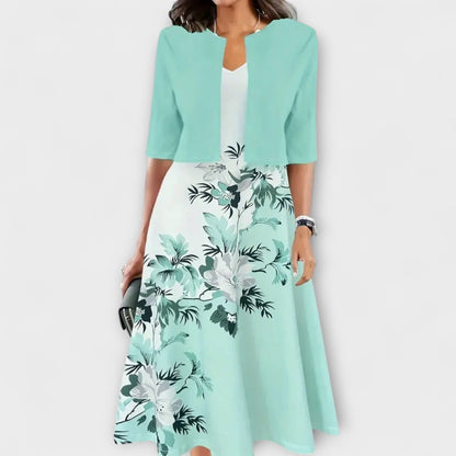 Women's Midi Dress with Blazer