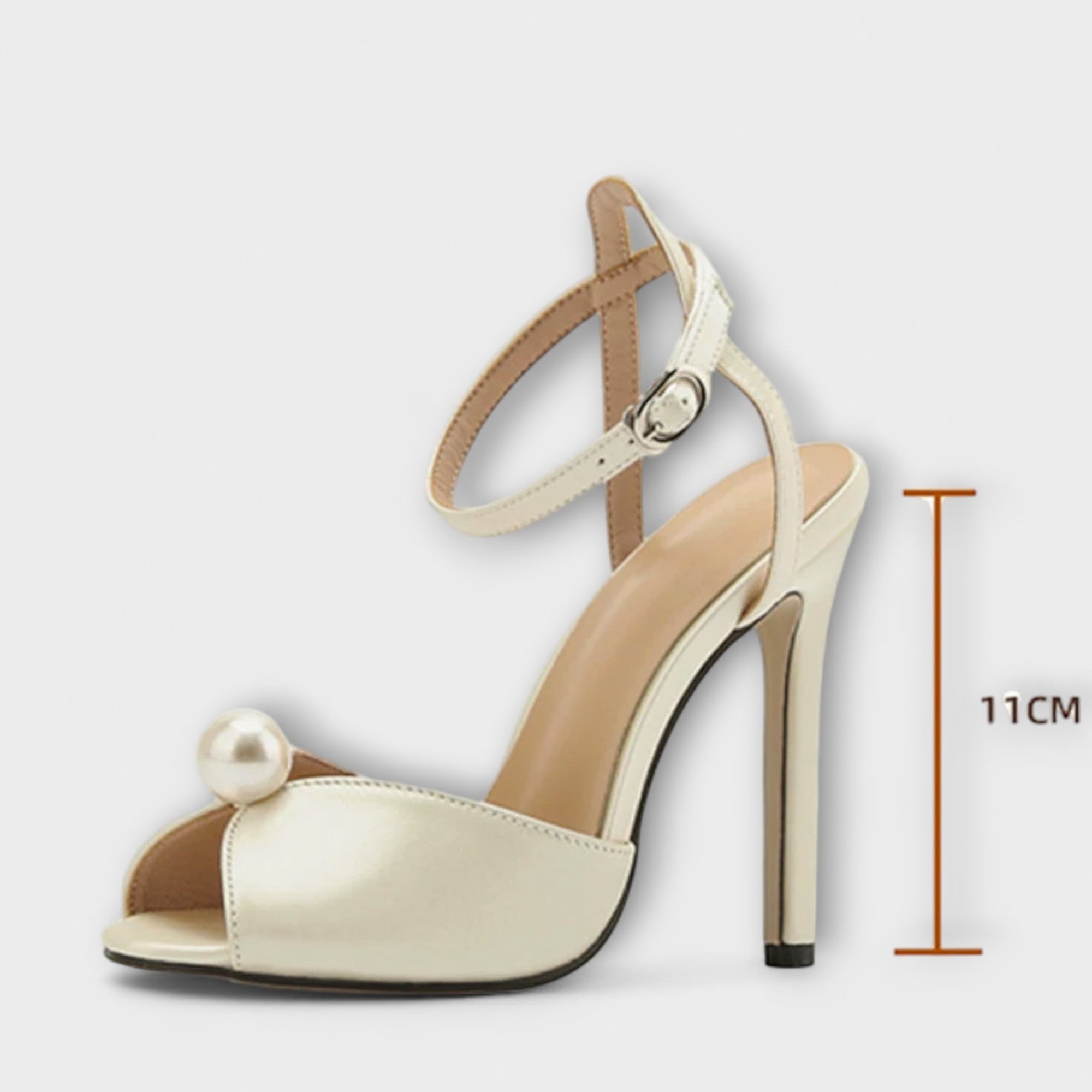 Liyke - High-Quality Comfortable Silk Peep Toe