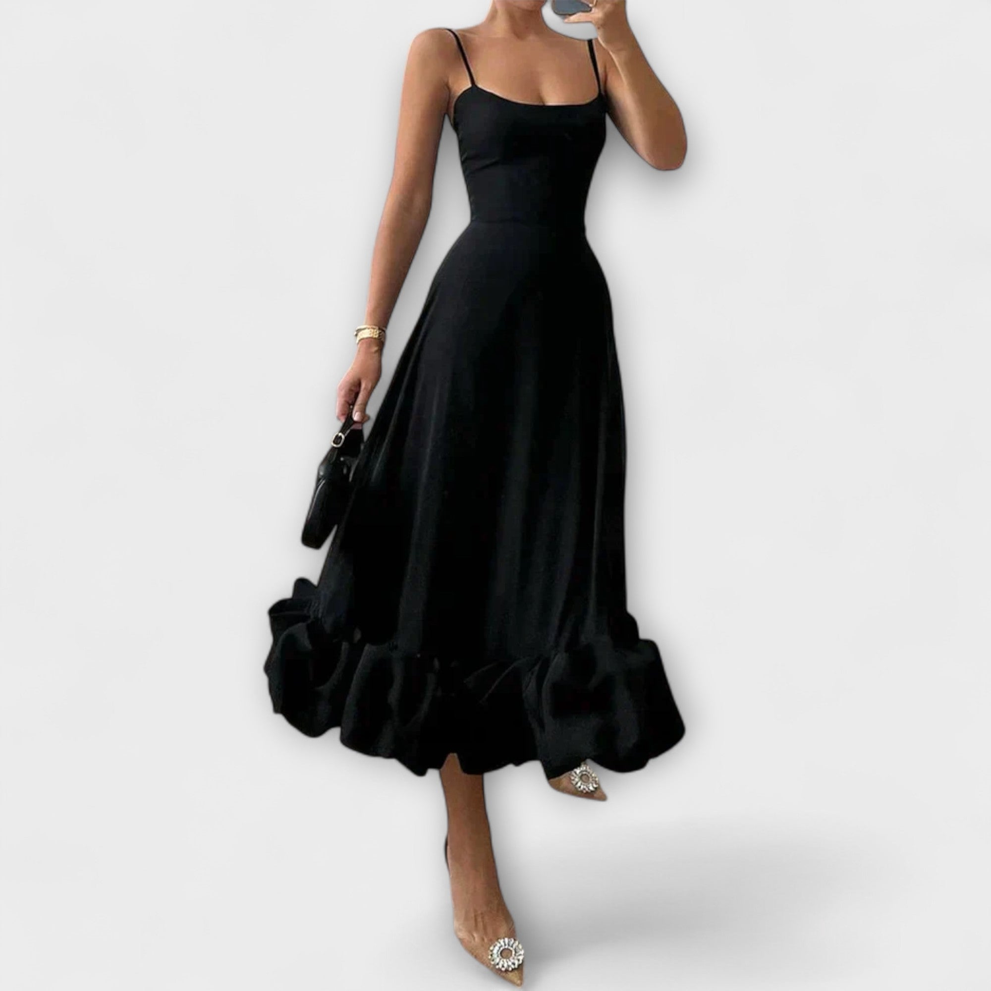 Lily - Festive Midi Dress