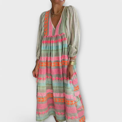 Hermine Vibrant Loose Dress